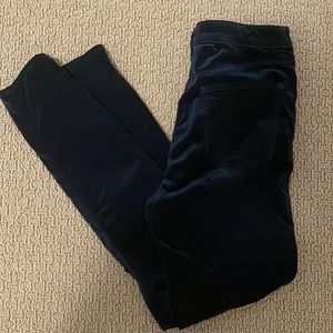 J Brand Maria high rise skinny velvet jeans